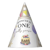 Goose 1e verjaardagsfeestje feesthoedjes (Voorkant)