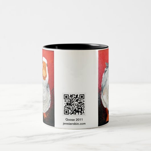 Goose 2011 tweekleurige koffiemok (Center)