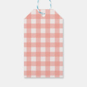 Goose Adoptie Stuffie Roze Verjaardagsgunst Cadeaulabel (Achterkant)