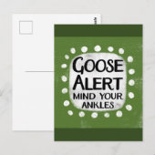 Goose Alert Briefkaart (Voorkant / Achterkant)