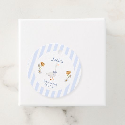 goose baby blue bedankjes labels (In situ)