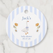 goose baby blue bedankjes labels (Voorkant)