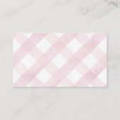 Goose Baby Girl - Luier Raffle Insert Kaart (Achterkant)