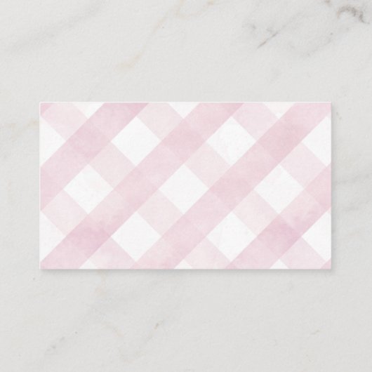 Goose Baby Girl - Luier Raffle Insert Kaart (Achterkant)