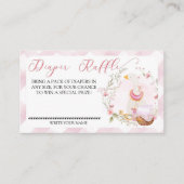 Goose Baby Girl - Luier Raffle Insert Kaart (Voorkant)