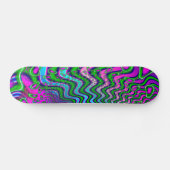 Goose Berries Psychedelic Fractal Persoonlijk Skateboard (Horizontaal)