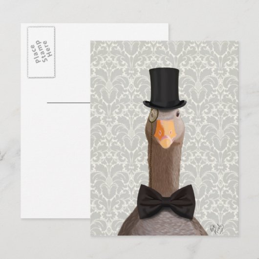 Goose Briefkaart (Voorkant / Achterkant)