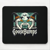 Goose Bumps Goosebumps Funny Geese Fist Bump Hallo Muismat (Voorkant)