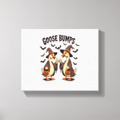 Goose Bumps Halloween Witch Herfst Canvas Afdruk (Voorkant)