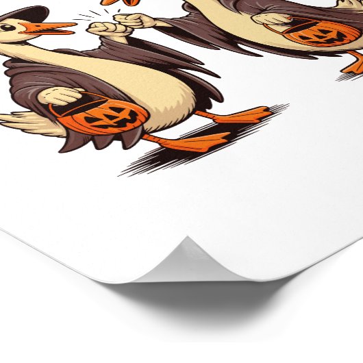 Goose Bumps Halloween Witch Herfst Poster (Hoek)