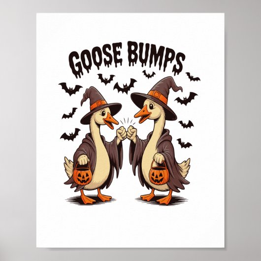 Goose Bumps Halloween Witch Herfst Poster (Voorkant)