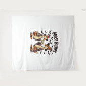 Goose Bumps Halloween Witch Herfst Wandkleed (Voorkant (horizontaal))