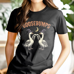 Goose Bumps Shirt, Goosebumps Tshirt, Gekke Gans Tri-Blend Shirt