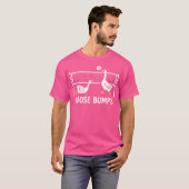 Goose Bumps Volleybal Set Spike Grappig Volleybal T-shirt (Voorkant volledig)