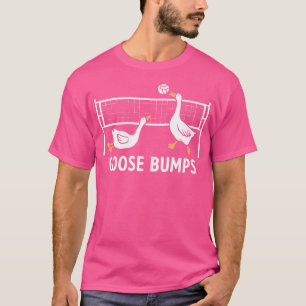 Goose Bumps Volleybal Set Spike Grappig Volleybal T-shirt