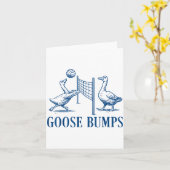 Goose Bumps Volleyball Kaart (Gele Bloem)