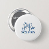 Goose Bumps Volleyball  Ronde Button 5,7 Cm (Voorkant /achterkant)