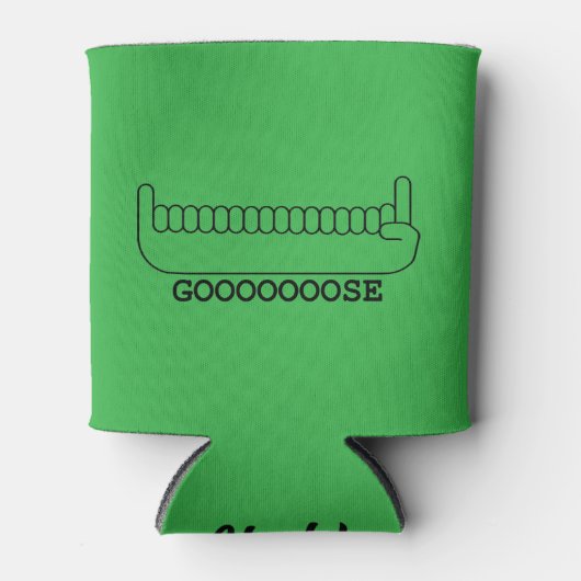 Goose Can Coozie / Koozie (De ganzenband) (Voorkant)