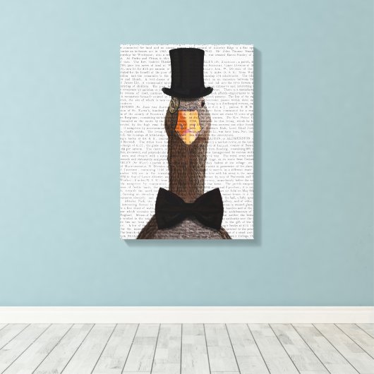 Goose Canvas Afdruk (Insitu (Houten vloer))