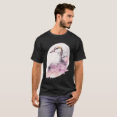 Goose Cherry Blossom Japanese Sakura Goose T-shirt (Voorkant volledig)