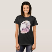 Goose Cherry Blossom Japanese Sakura Goose T-shirt (Voorkant volledig)