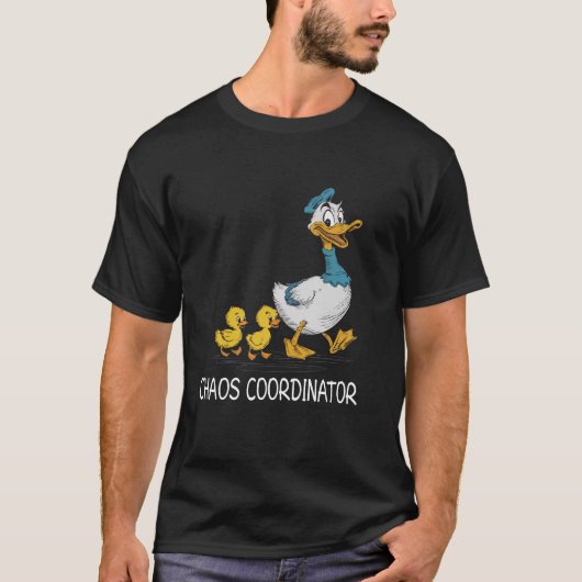 Goose Comfort Kleuren Chaos Coördinator T-shirt (Voorkant)