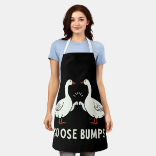 Goose Couple Funny Goose Bumps Sarcastic Goose Lov Schort