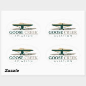 Goose Creek Aviation Sticker Decal (Vel)