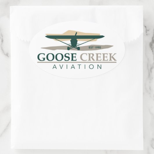 Goose Creek Aviation Sticker Decal (Tas)