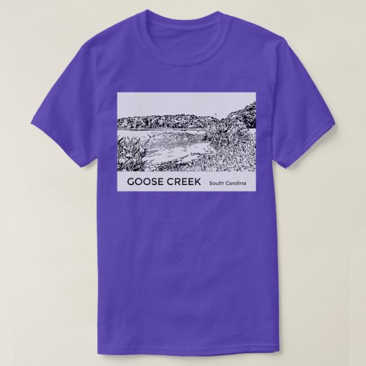 Goose Creek South Carolina T-shirt (Design voorkant)