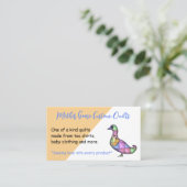 Goose Custom Sewing Visitekaartje (Staand voorkant)