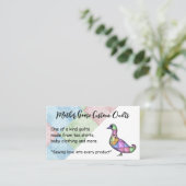 Goose Custom Sewing Visitekaartje (Staand voorkant)