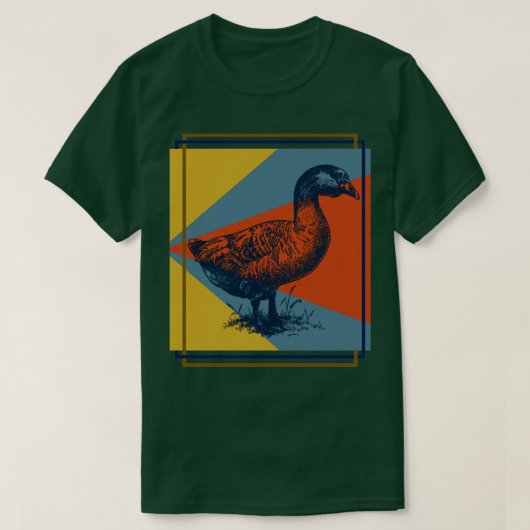 Goose Cute Bird T-shirt (Design voorkant)