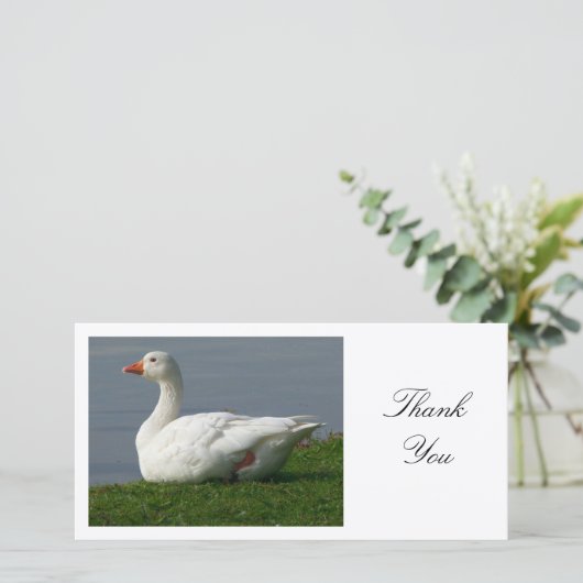 Goose - Dank je Bedankkaart (Staand voorkant)