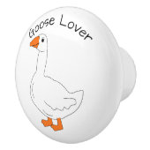 Goose Design Personalised Keramische Knop (Rechts)