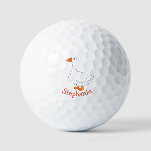 Goose Design Personated Golfballen (Voorkant)
