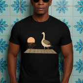 Goose Duck FUNNY MEME Duck sun T-shirt