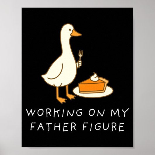 Goose Eating E For Two Couple Working On My Father Poster (Voorkant)