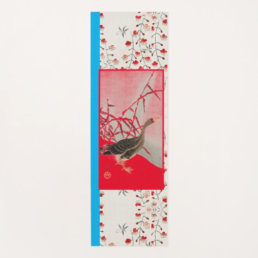 GOOSE EN CHERRY BLOSSOM YOGA Mat (Voorkant)