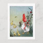 Goose en Goslings Briefkaart (Voorkant)