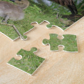 Goose en Goslings Legpuzzel (Zijkant)