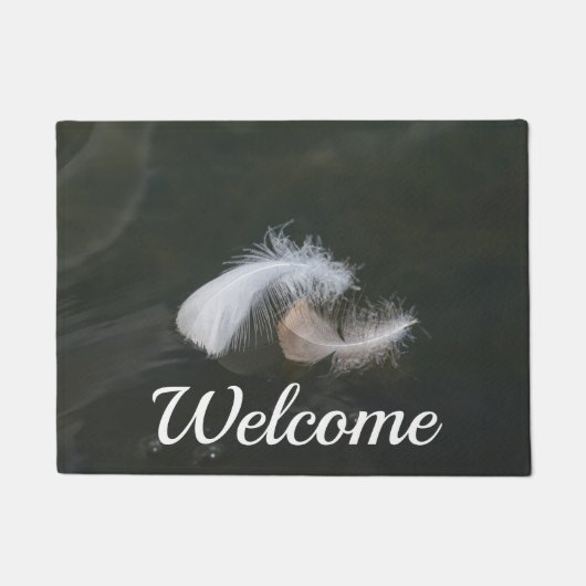 Goose Feathers Floating Welcome Doormat Deurmat (Voorkant)