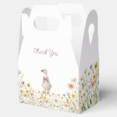 Goose Floral Baby shower Bedankdoosjes (Geopend)