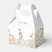 Goose Floral Baby shower Bedankdoosjes (Voorkant Zijde)