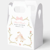  Goose Floral Baby shower Favoriete Boxen Bedankdoosjes (Open)