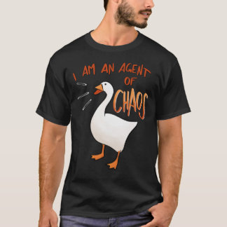 Goose Game Agent of Chaos Sticker zonder titel T-shirt