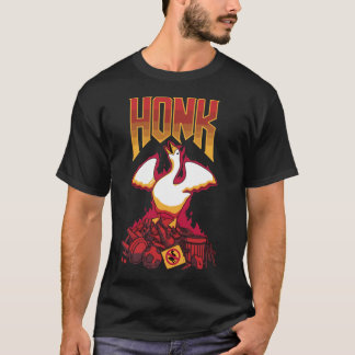 Goose Game Funny DOOM-gameontwerp Klassiek T-shirt