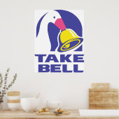 Goose Game Take Bell zonder titel Poster (Keuken)