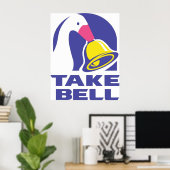Goose Game Take Bell zonder titel Poster (Thuiskantoor)