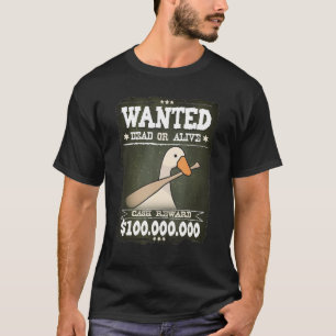 Goose Game Wanted Dead of Alife Game zonder titel T-shirt